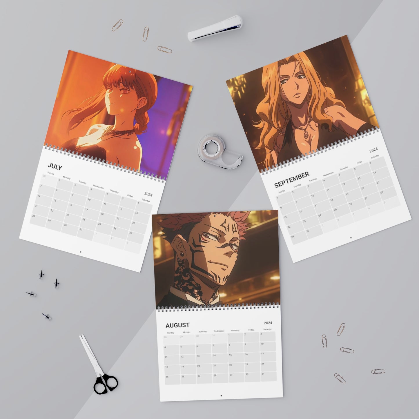 Anime Calendar (2024)