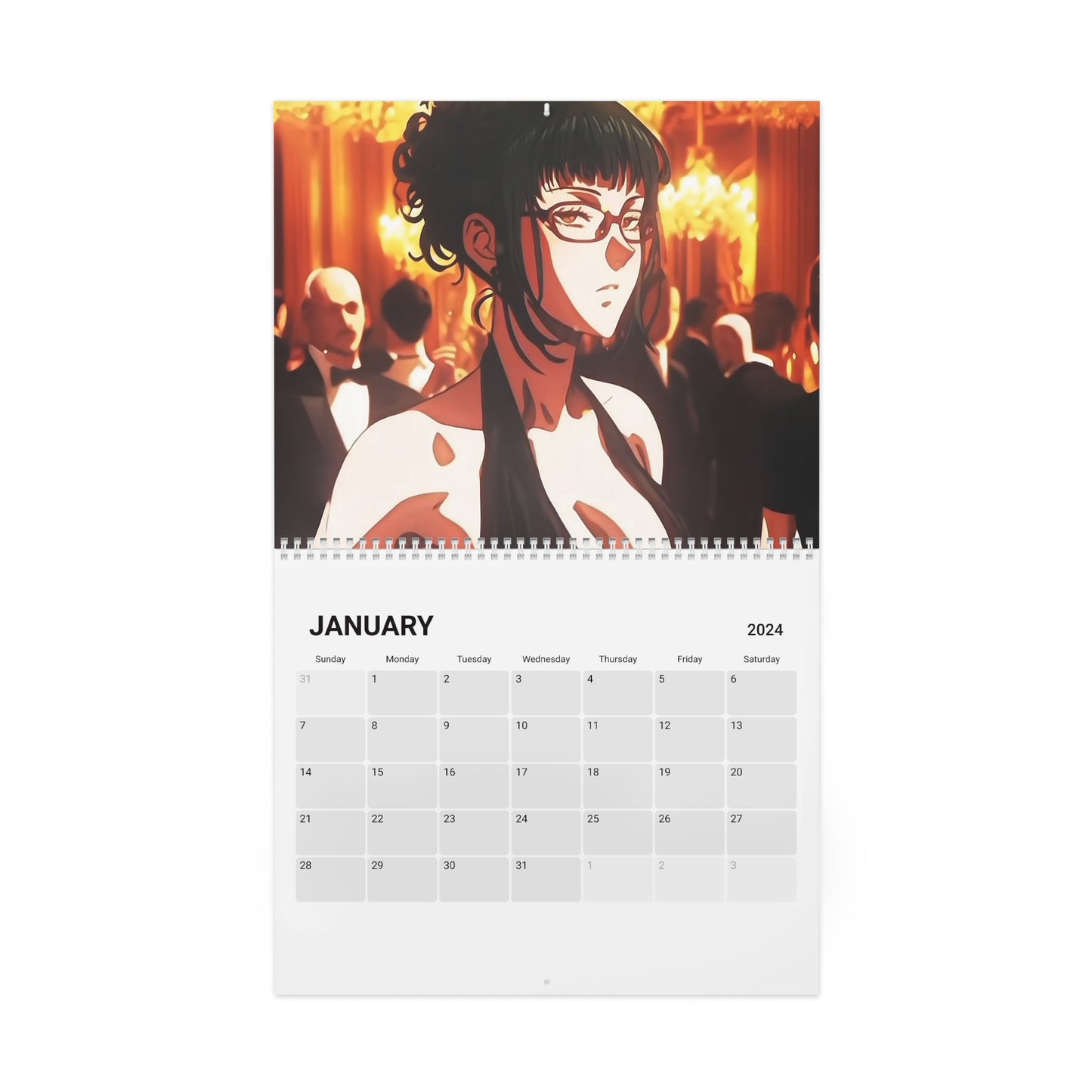 Anime Calendar (2024)